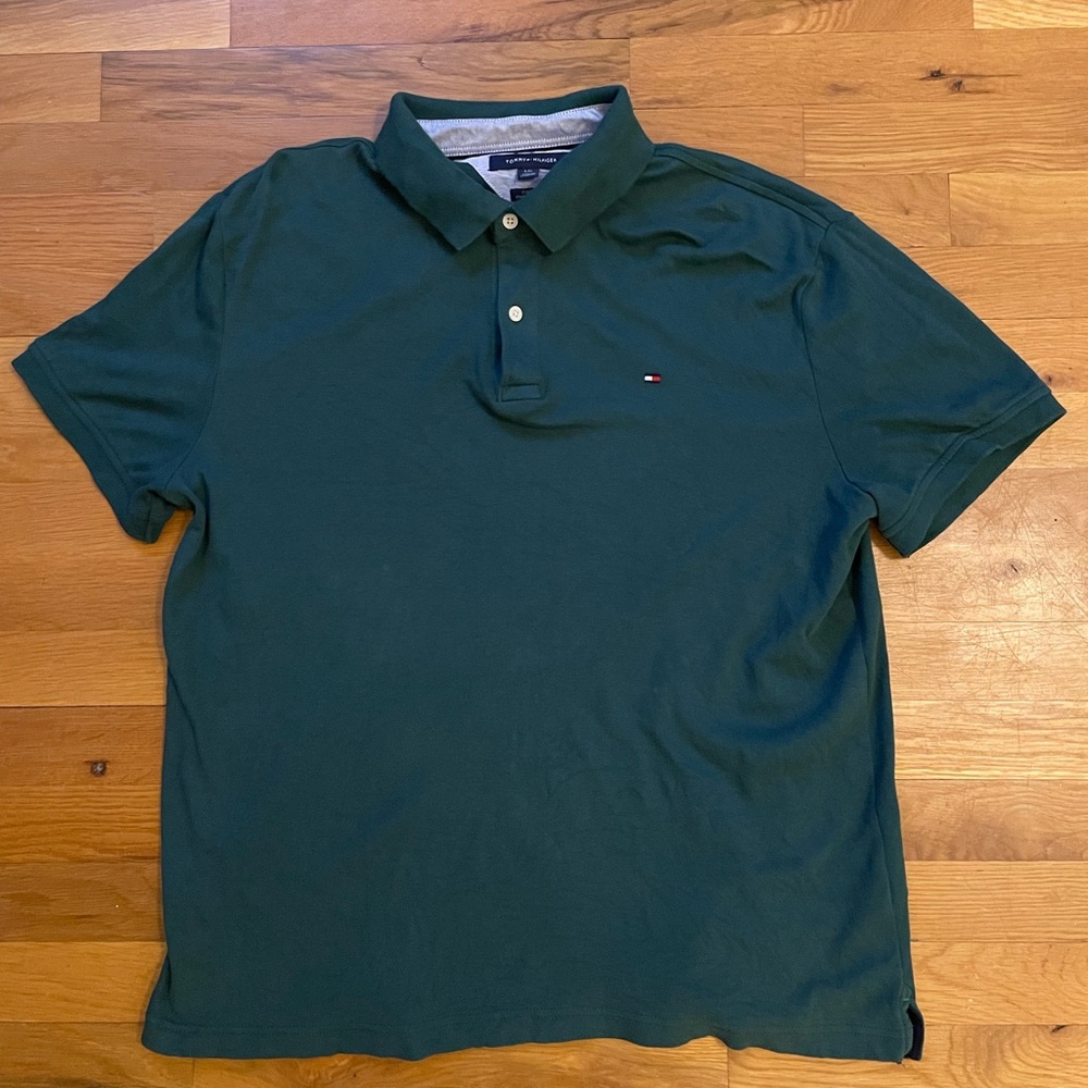 Tommy Hilfiger Dark Green Polo Shirt
